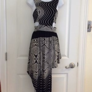 Exotic print dress